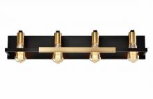 Vinci Lighting Inc. VL1646-4AB/BK - Ambert Vanity Wall Aged Brass/Black