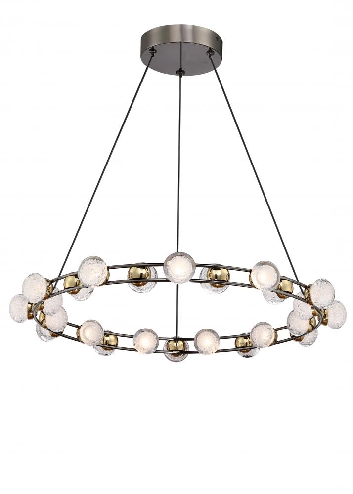 Vanities Black Chrome + Titanium Gold 900 lm LED