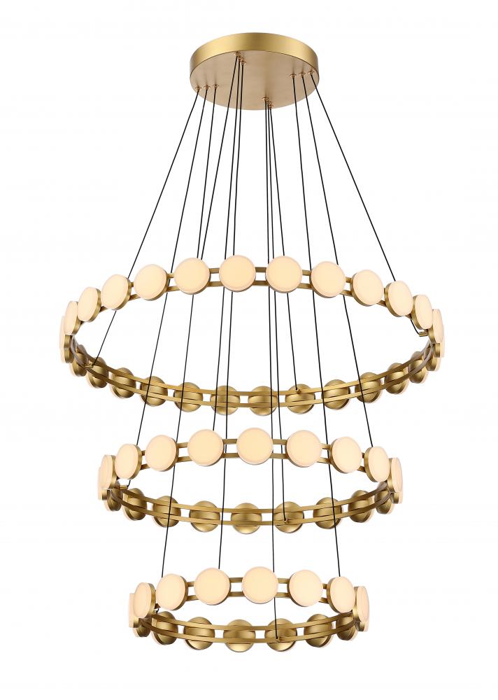 Chandelier Paint Gold 11500 lm LED