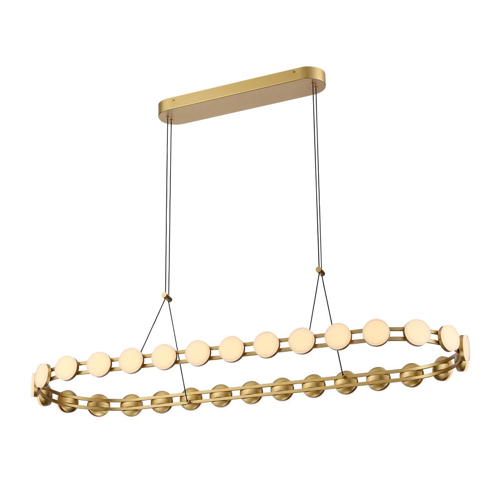 Chandelier Paint Gold 5800 lm LED