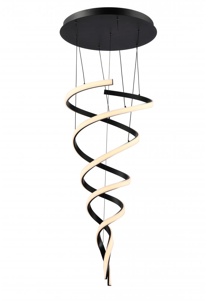 Chandelier Sand Black 7000 lm LED