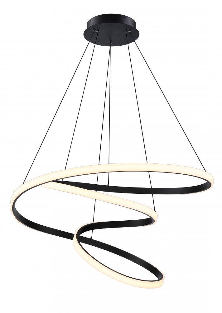 Chandelier Sand Black 7000 lm LED