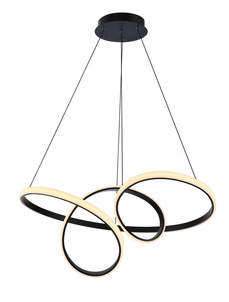 Chandelier Sand Black 5000 lm LED