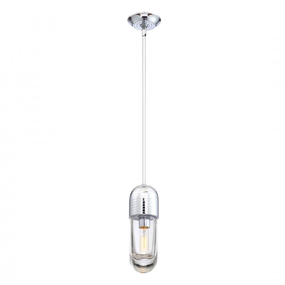 Chandelier Satin Nickel E26