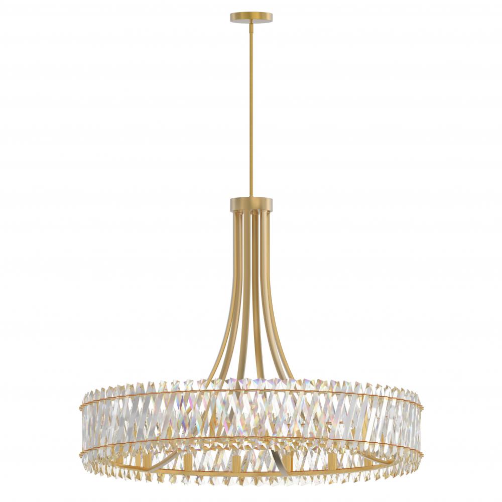 Chandelier Brushed Gold E12