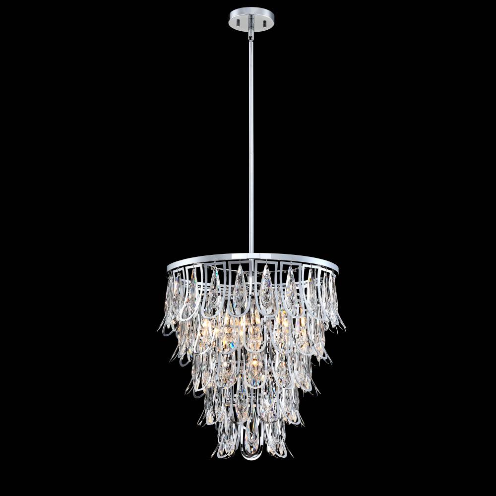 Chandelier Chrome E12