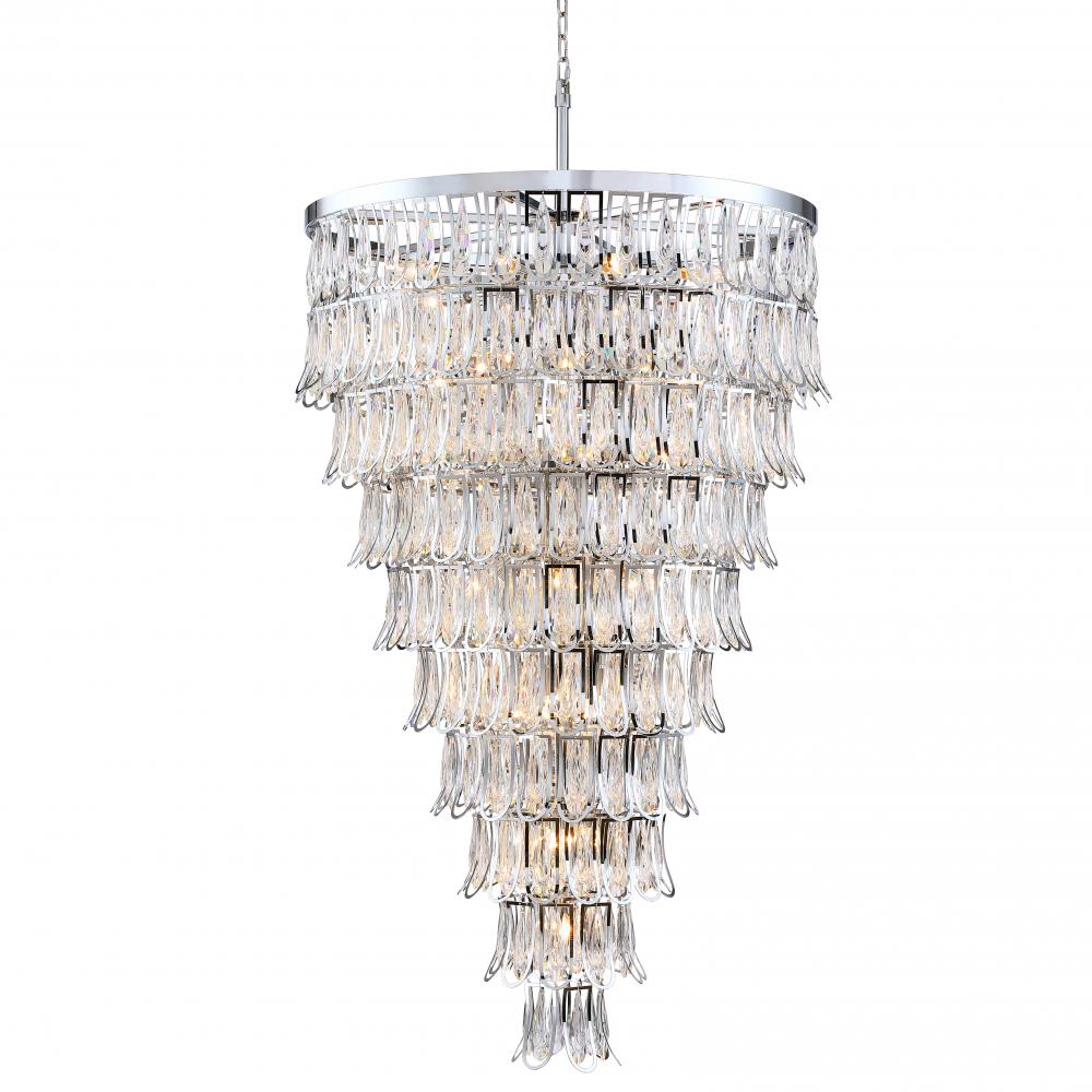 Chandelier Chrome E12
