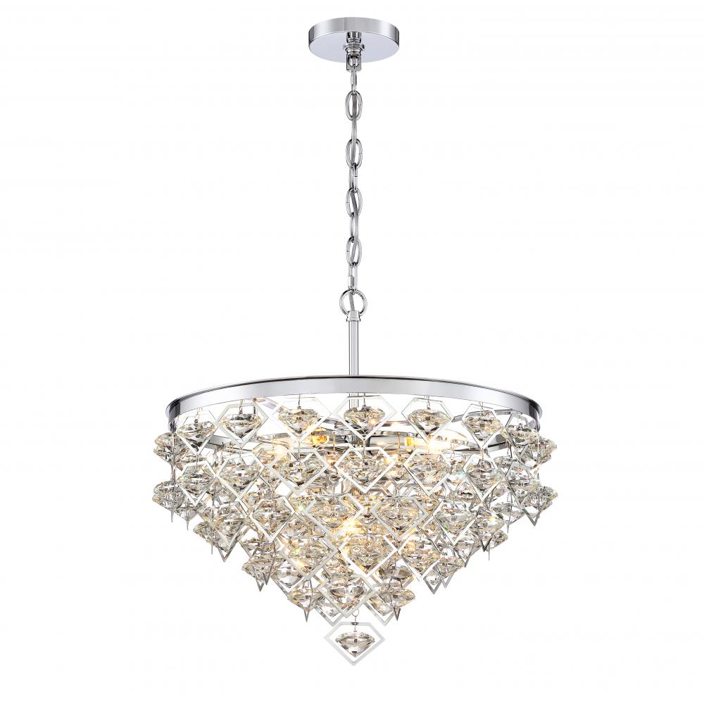 Chandelier Chrome E12