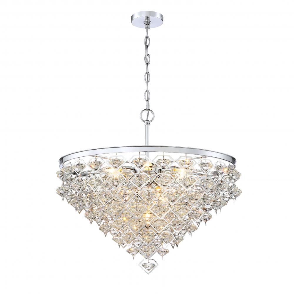 Chandelier Chrome E12
