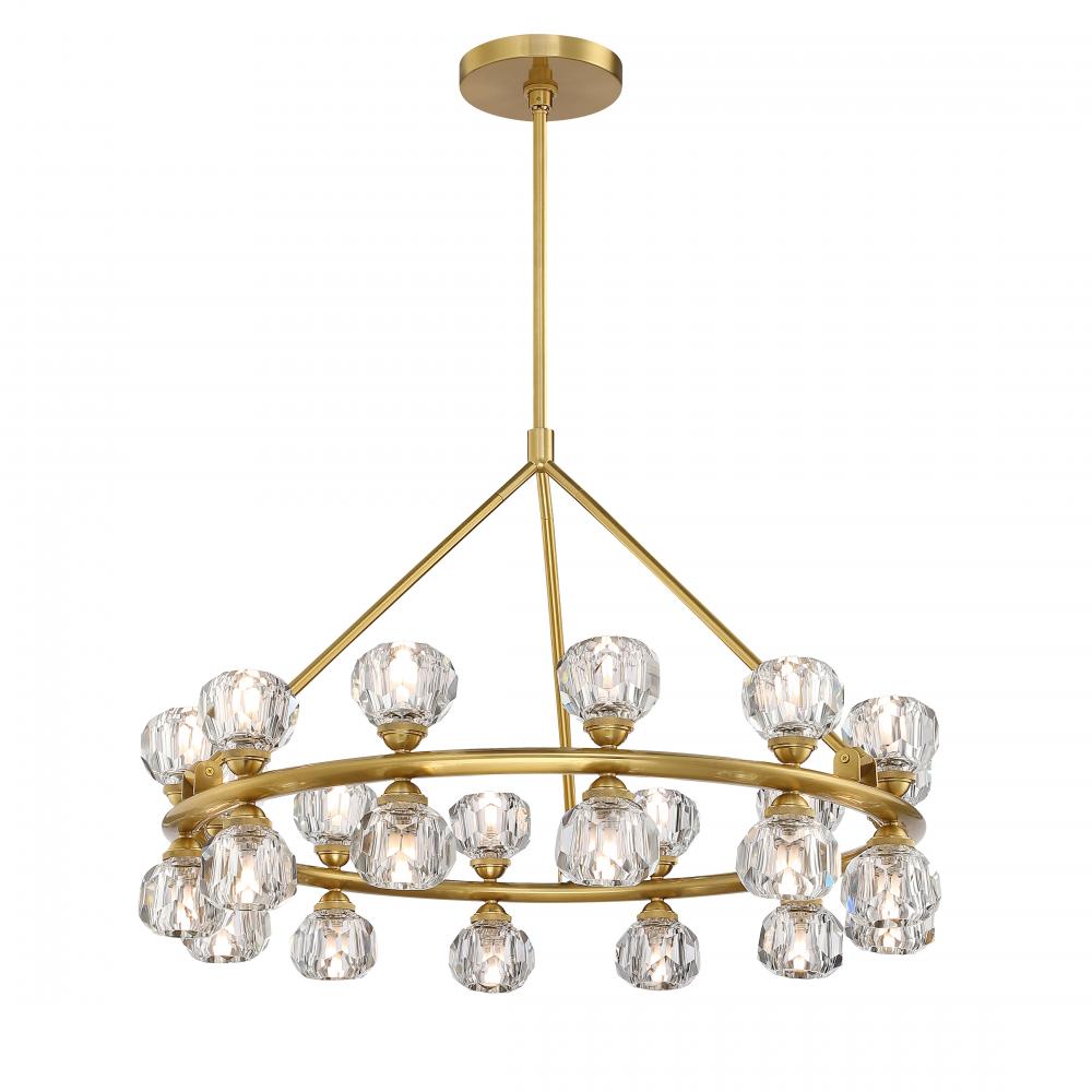 Chandelier Warm Gold G9