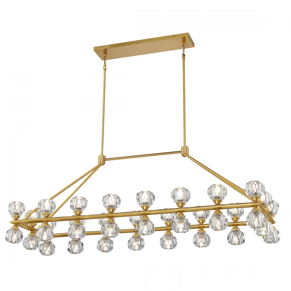 Chandelier Warm Gold G9