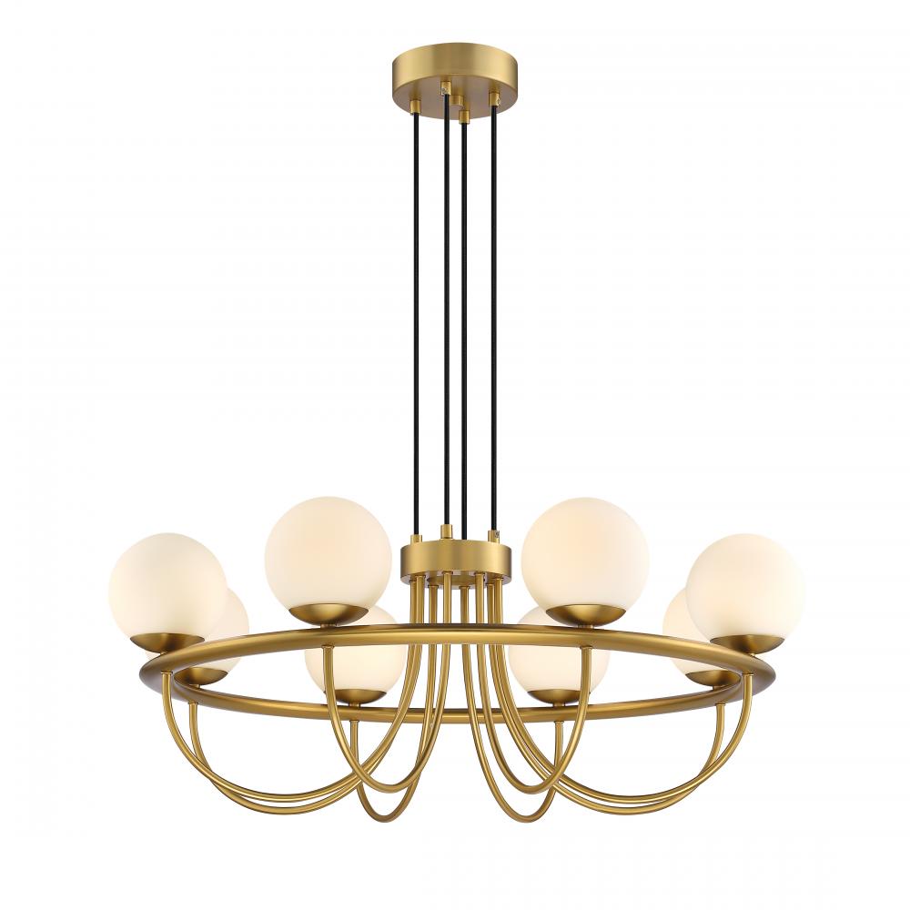 Chandelier Brushed Gold G9