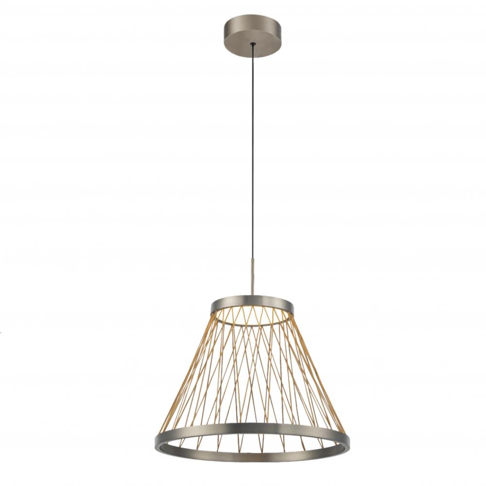 Chandelier Satin Gray 1200 lm LED