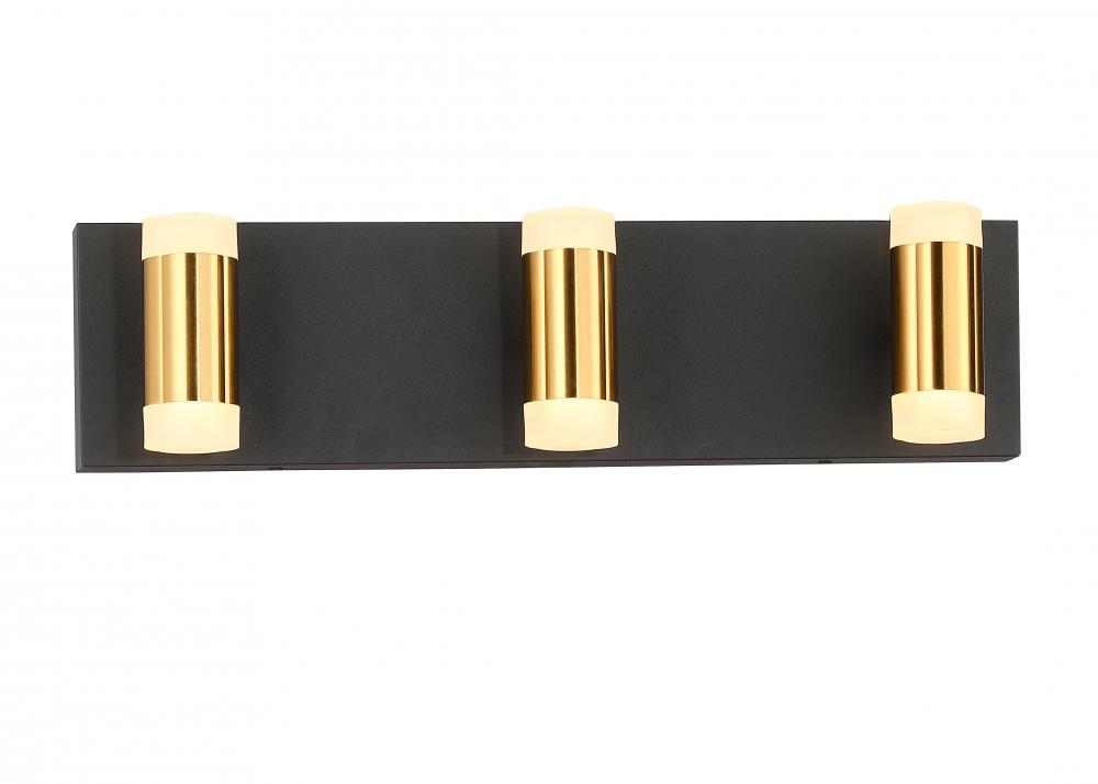 Vanities Sand Black + Warm Gold 700 lm LED