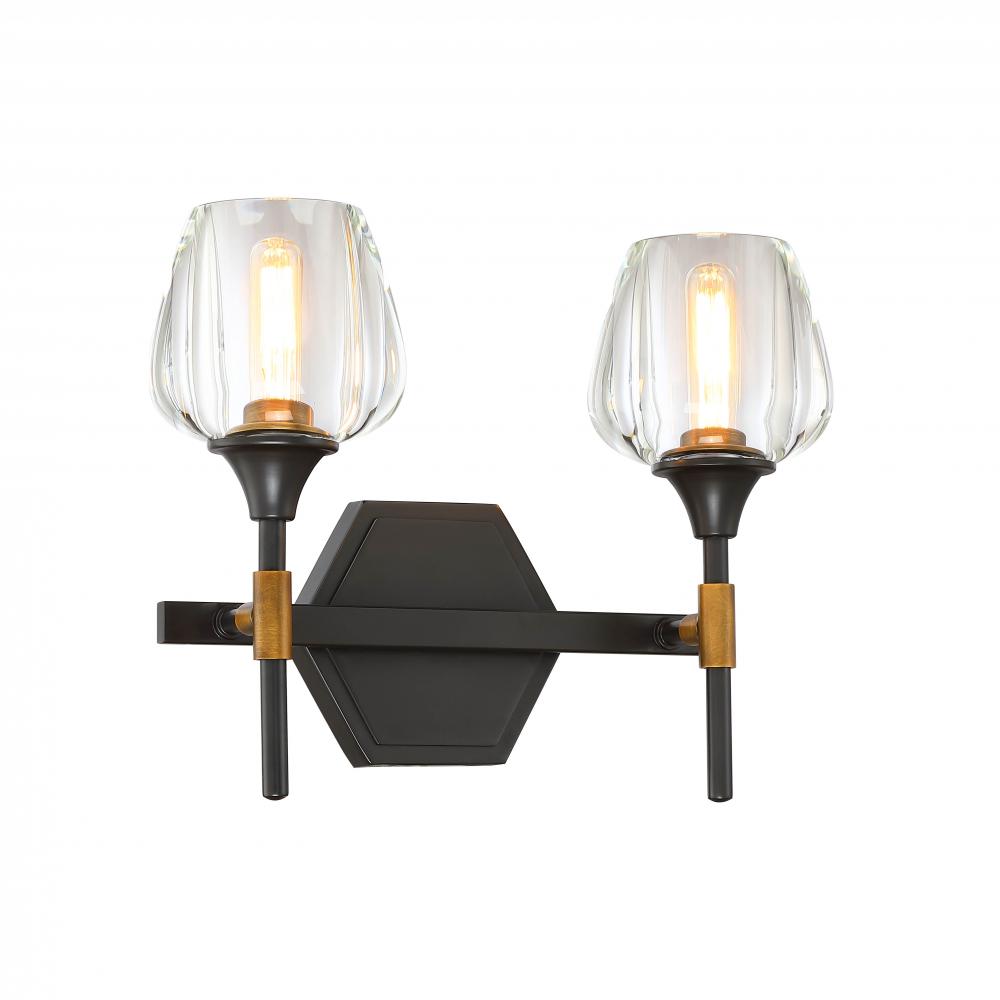Vanities Urban Bronze + Aged Brass E12