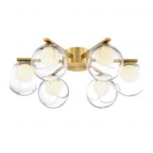 SDQ Lighting FM37206BG - Flush Mount Brushed Gold 1400 lm LED
