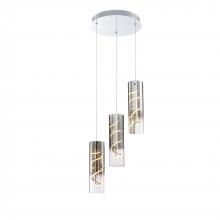 SDQ Lighting PD30212CH - Chandelier Chrome 800 lm LED