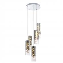 SDQ Lighting PD30213CH - Chandelier Chrome 1300 lm LED