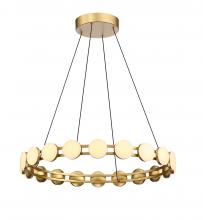 SDQ Lighting PD30824BG - Chandelier Paint Gold 3700 lm LED