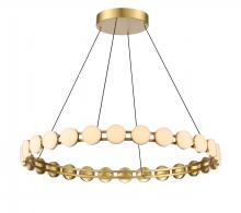 SDQ Lighting PD30832BG - Chandelier Paint Gold 5000 lm LED