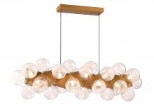 SDQ Lighting PD33929GT - Chandelier Gold Texture 4300 lm LED