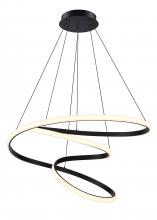 SDQ Lighting PD35003SB - Chandelier Sand Black 7000 lm LED