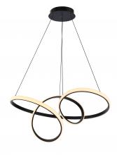 SDQ Lighting PD35006SB - Chandelier Sand Black 5000 lm LED