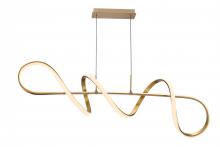 SDQ Lighting PD35048BG - Chandelier Brushed Gold 3800 lm LED