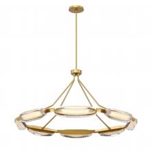 SDQ Lighting PD36008BG - Chandelier Brushed Gold LED