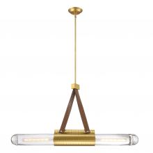 SDQ Lighting PD36144BG - Chandelier Brushed Gold E26