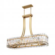 SDQ Lighting PD36401BG - Chandelier Brushed Gold E12