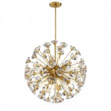 SDQ Lighting PD37512WG - Chandelier Warm Gold E12