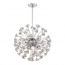 SDQ Lighting PD37521CH - Chandelier Chrome E12