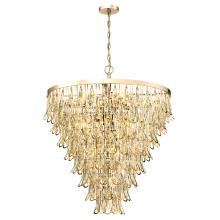 SDQ Lighting PD37716WG - Chandelier Warm Gold E12
