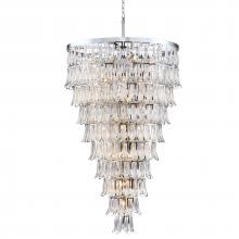 SDQ Lighting PD37745CH - Chandelier Chrome E12
