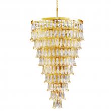 SDQ Lighting PD37745WG - Chandelier Warm Gold E12