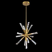 SDQ Lighting PD38513BG - Chandelier Brushed Gold 3000 lm LED