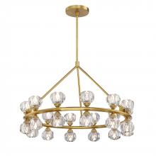 SDQ Lighting PD38624WG - Chandelier Warm Gold G9