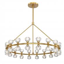 SDQ Lighting PD38636WG - Chandelier Warm Gold G9