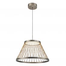SDQ Lighting PD39020SG - Chandelier Satin Gray 2400 lm LED