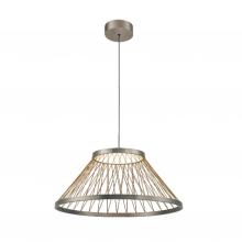 SDQ Lighting PD39024SG - Chandelier Satin Gray 2400 lm LED
