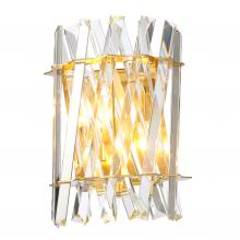 SDQ Lighting VL36402BG - Vanities Brushed Gold E12