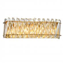 SDQ Lighting VL36404BG - Vanities Brushed Gold E12
