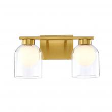 SDQ Lighting VL37102WG - Vanities Warm Gold G9