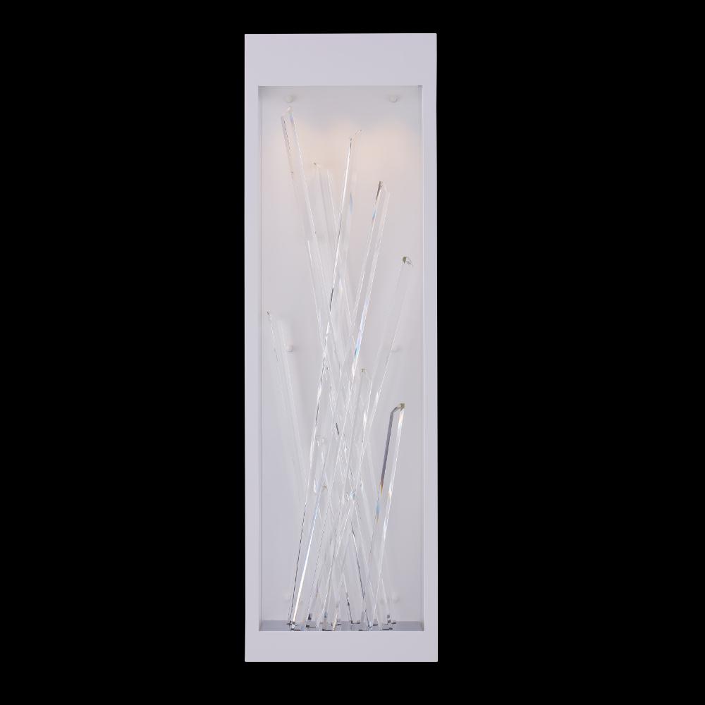 Arpione Esterno 36 in  Black Fluorocarbon Outdoor Wall Sconce