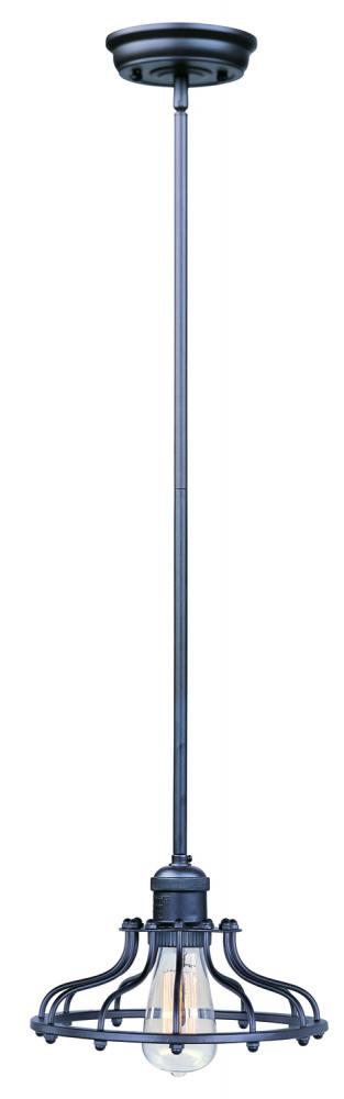 Mini Hi-Bay 1-Light Pendant Stem Hung