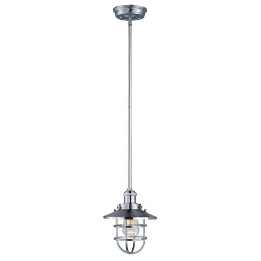 Mini Hi-Bay 1-Light Pendant Stem Hung
