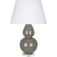 Robert Abbey CR23X - Ash Double Gourd Table Lamp