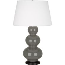 Robert Abbey CR41X - Ash Triple Gourd Table Lamp