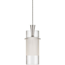 Dainolite DLSL221-CF-SC - Single Pendant, Clear Frosted Glass